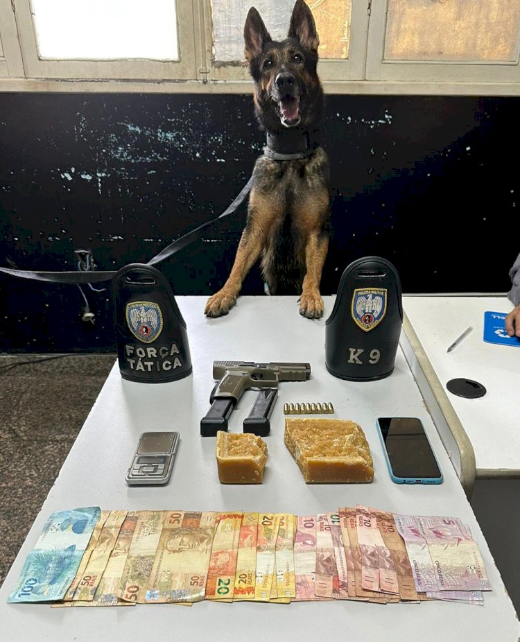Traficante é preso em Aracruz com drogas, arma e munições