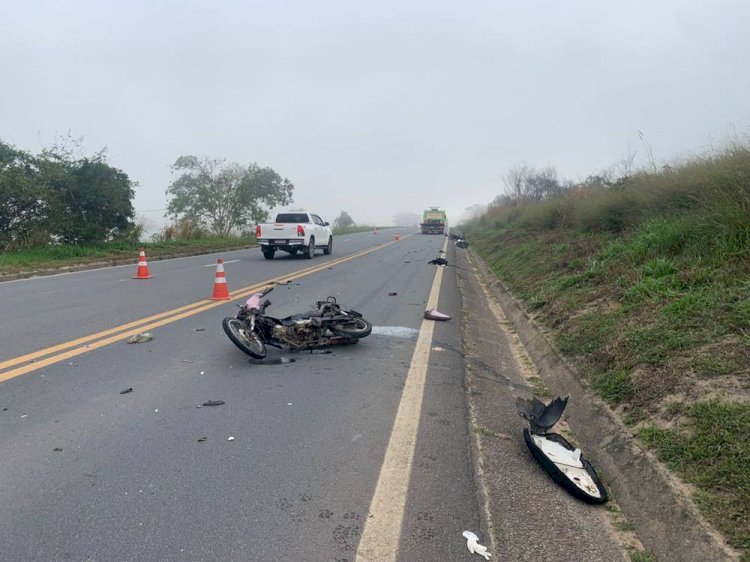 Motorista de carreta com destino a Aracruz presencia acidente com vítima fatal na BR-101