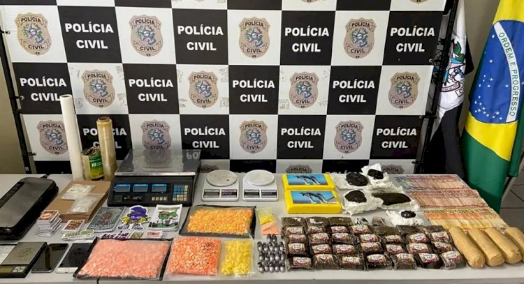 Mais de 6 mil presos por tráfico de drogas em um mês no ES
