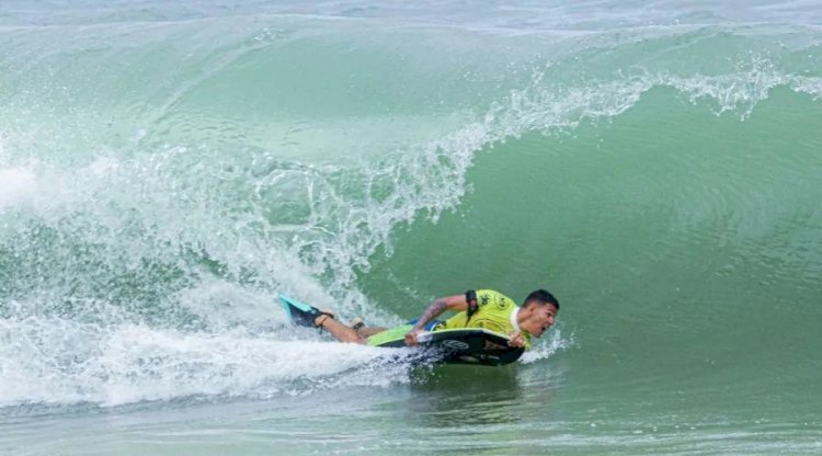 Aracruzense na decisão do Título Estadual de Bodyboarding em Vila Velha