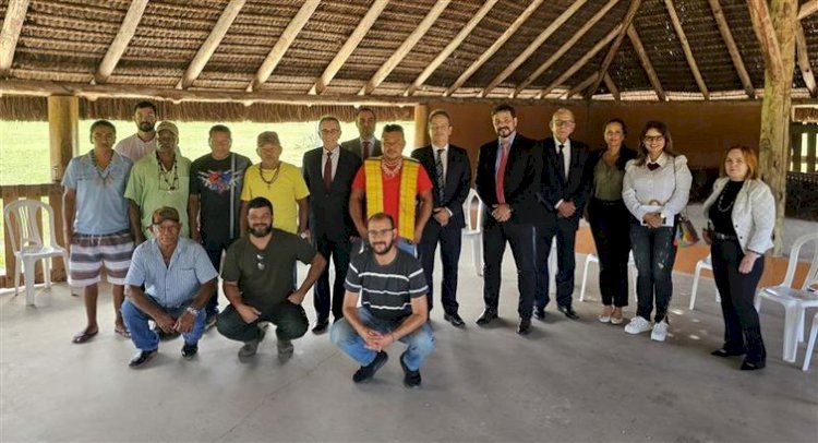 Comitiva do TRE-ES visita povos originários localizados em Aracruz