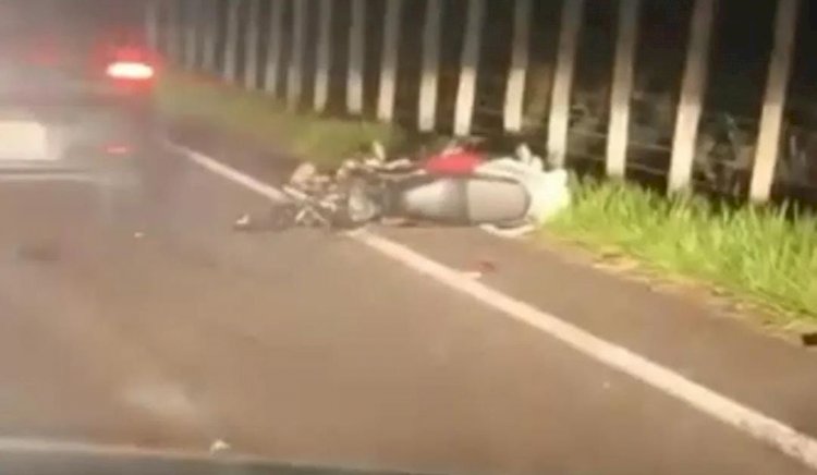 Motociclista morre em colisão com carro na ES-124 em Aracruz